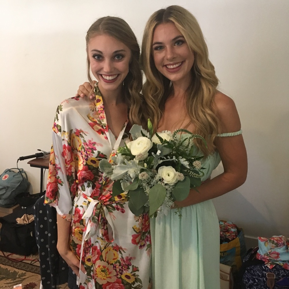 Mint Green Bridesmaid Dress