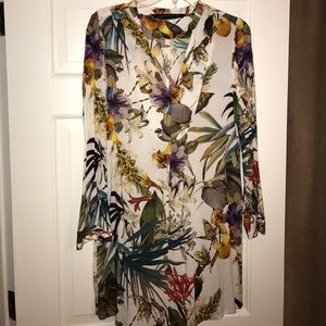 Zara long blouse/ dress