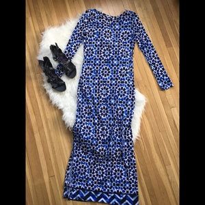 MICHAEL Michael Kors long sleeved maxi dress