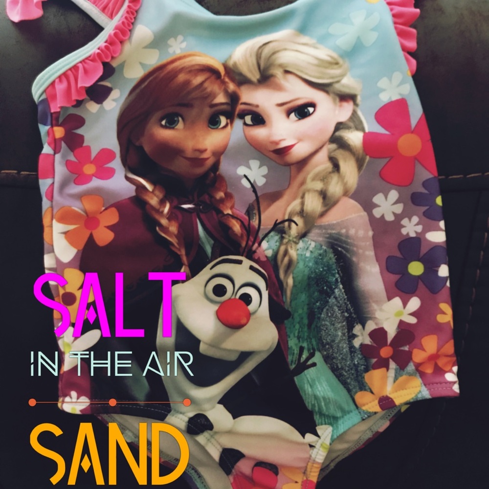 4t Frozen bathing suit