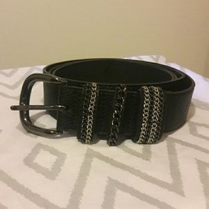 Black decorated belt 22/24