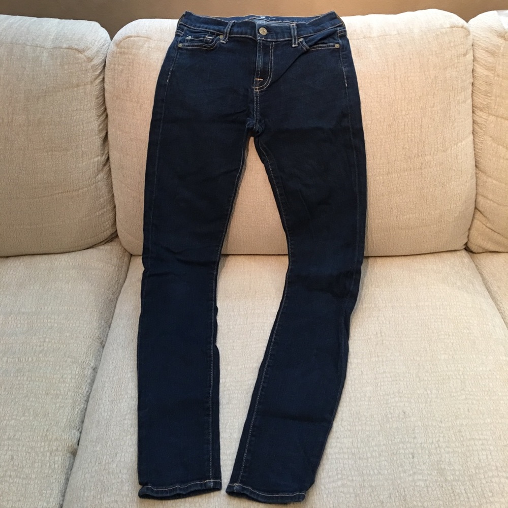 7 For All Mankind the skinny jeans