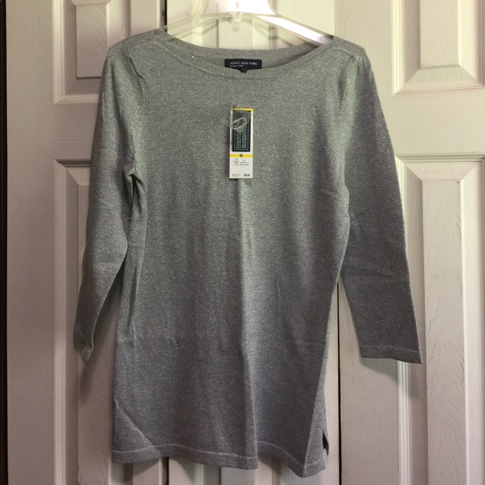 NWT glittery sweater