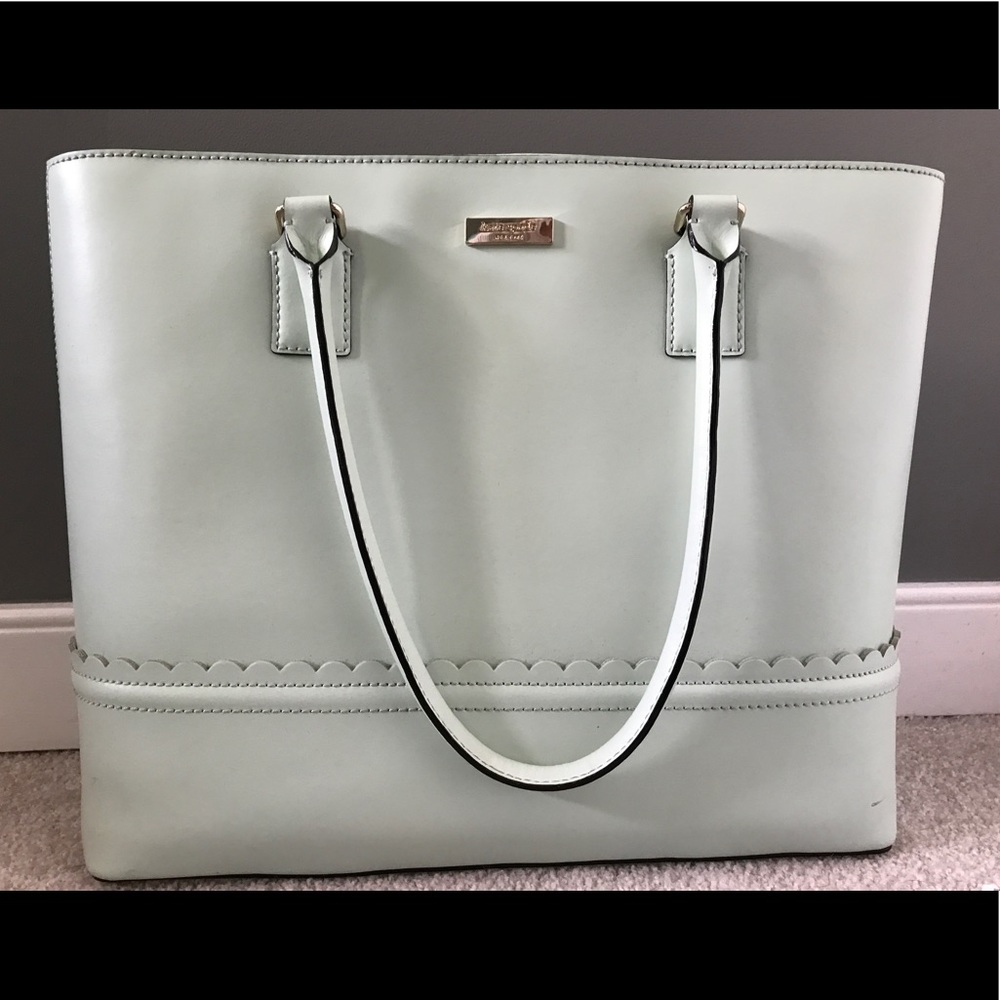 ***MINT GREEN Kate Spade Tote • • • No Trades