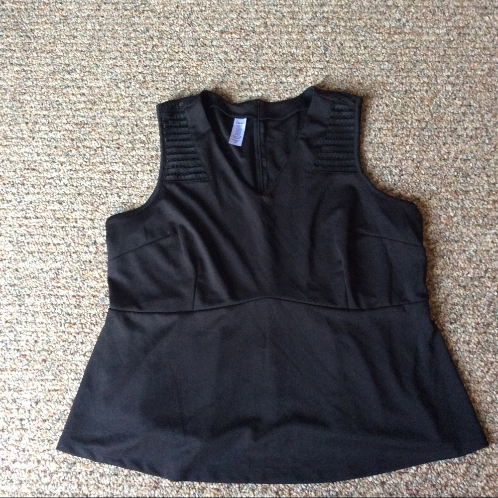 Emma peplum shirt