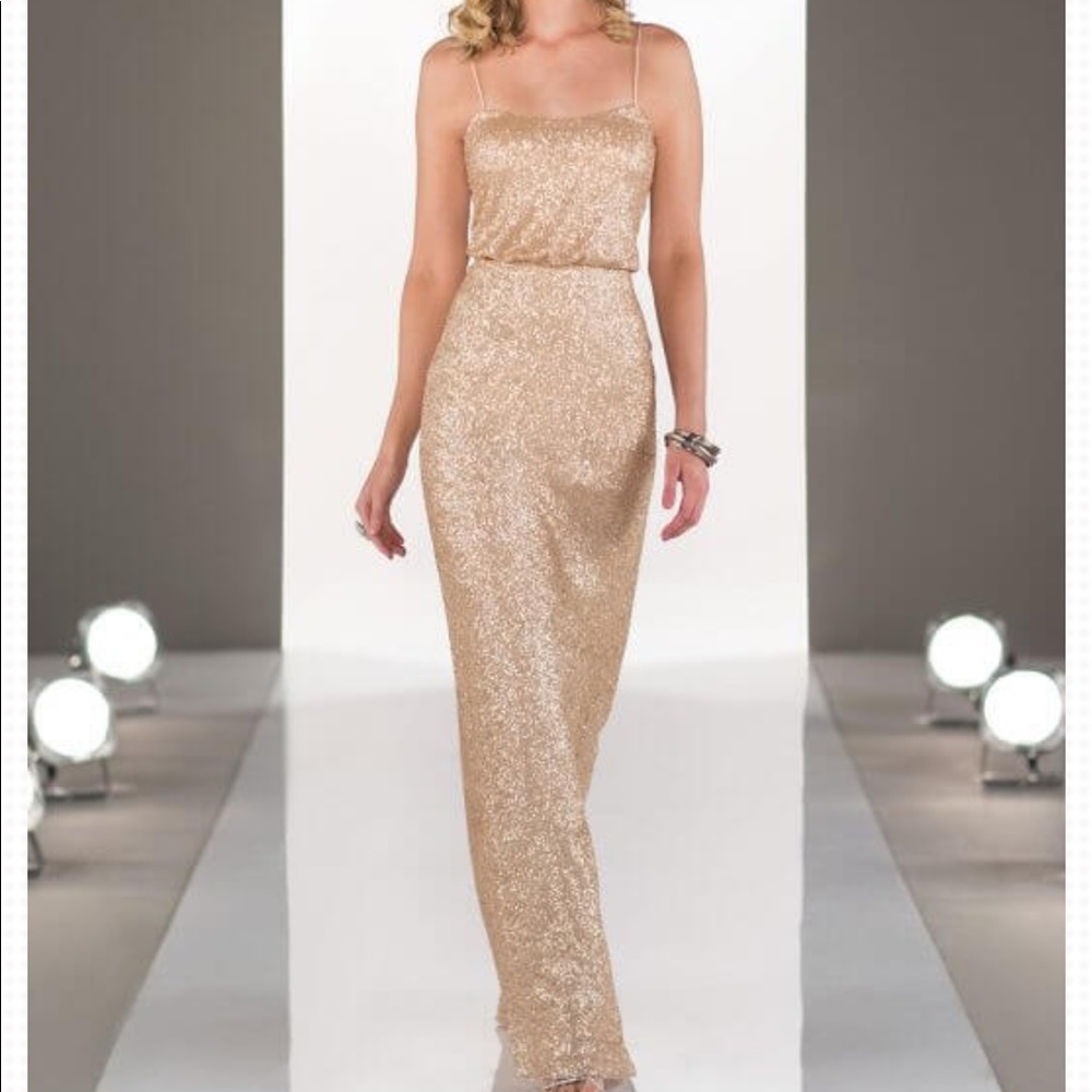 Sorella Vito Rose Gold sequin dress