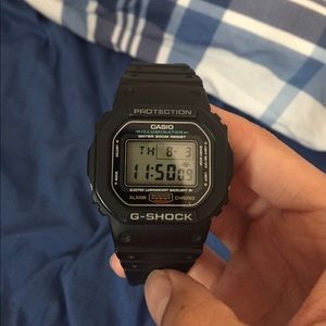 Black matte g shock