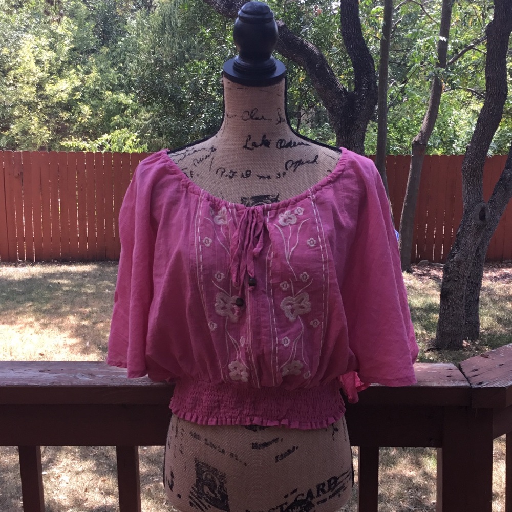 Peasant top
