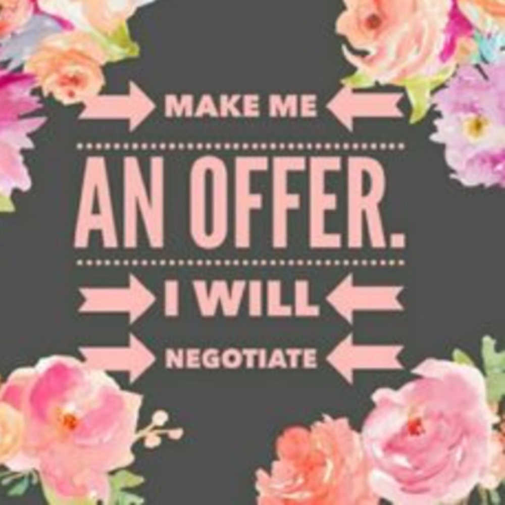 REASONABLE OFFERS ACCEPTED :))