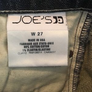Joe's Jeans. Embroidered bootcut jeans.