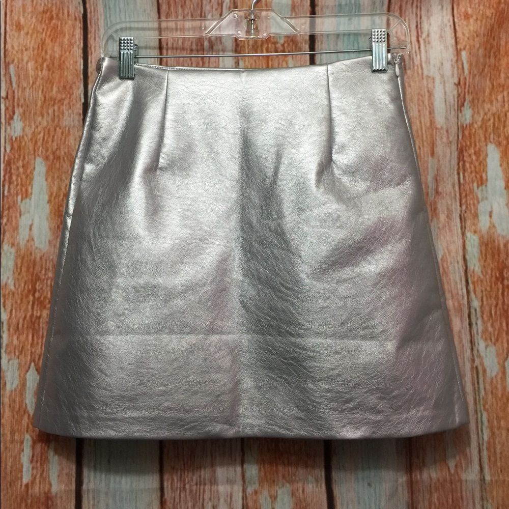 Miranda & Mocha silver skirt women sizeM
