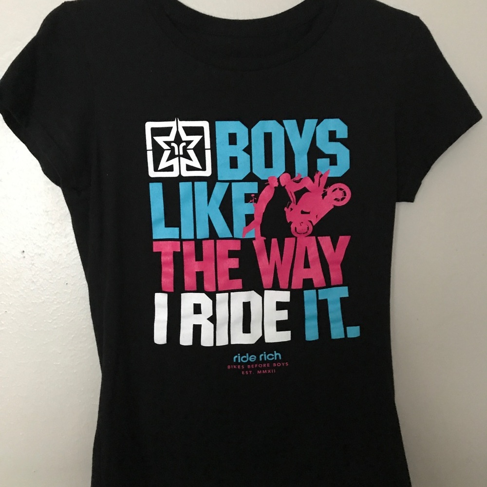 Ride Rich Shirt Motorcycle