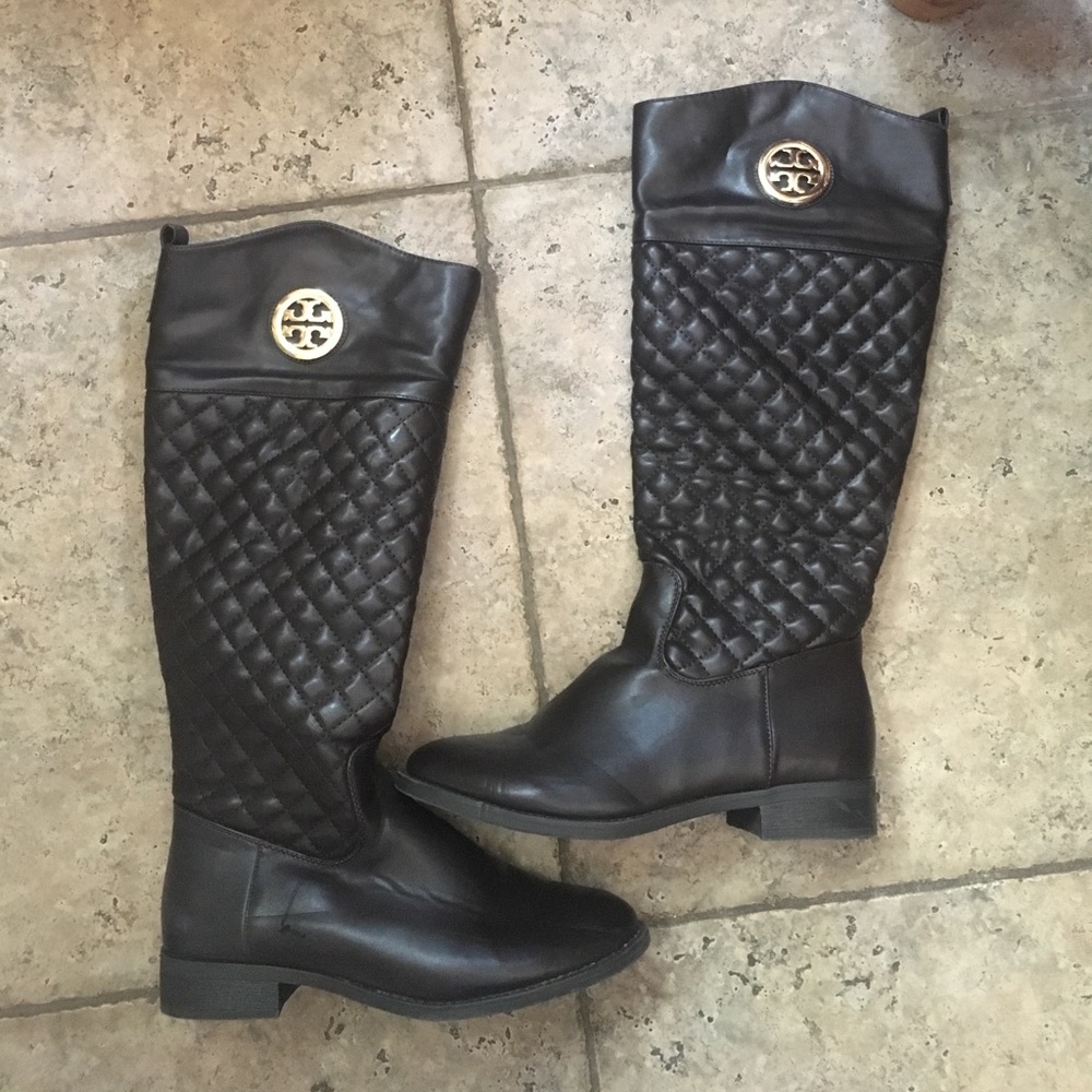 Tory birch inspired riding boots