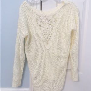 Women Hippie rose sweater