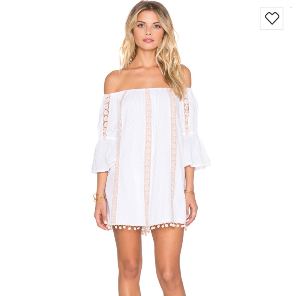 TULAROSA Sara dress in White