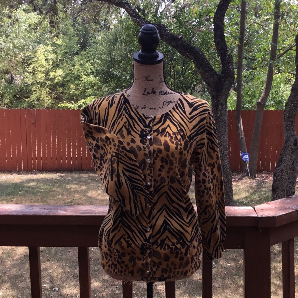 Leopard Cardigan