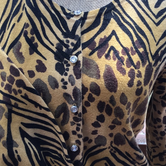 Leopard Cardigan - Picture 3 of 3
