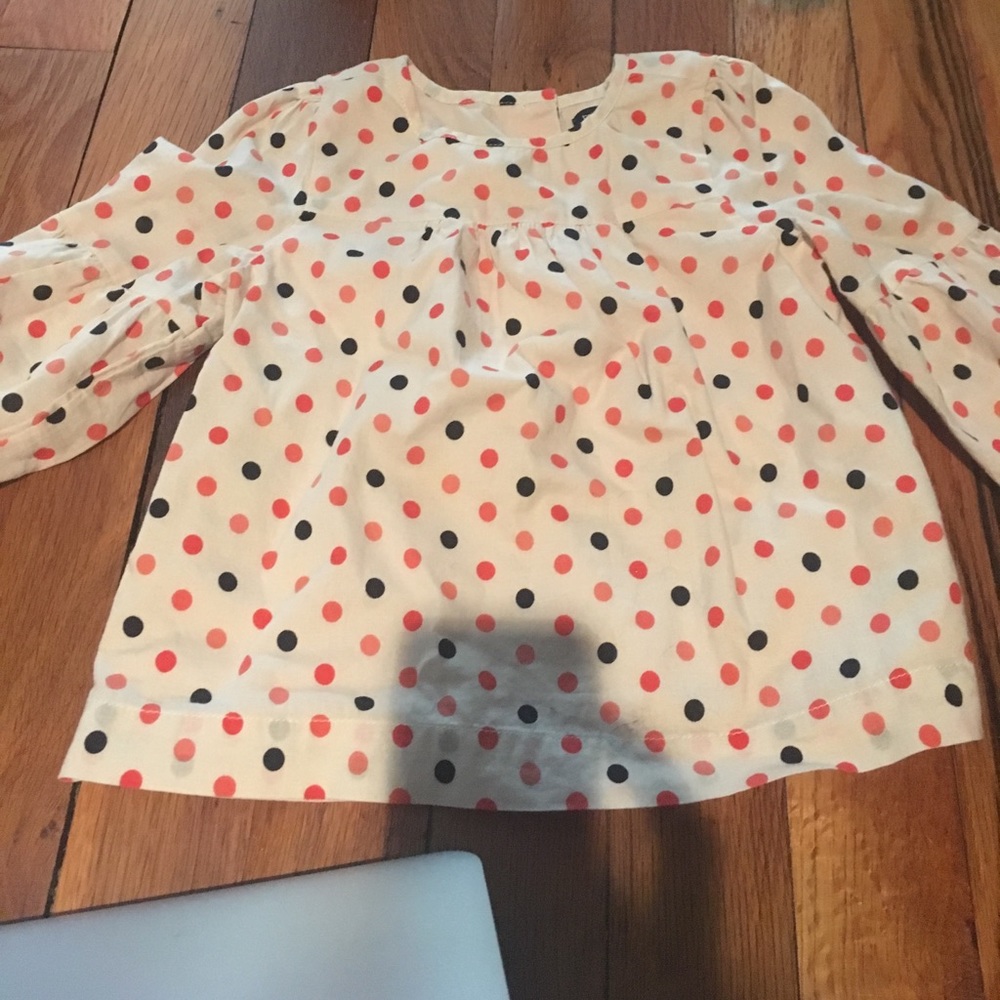 Baby gap 12-18 month long sleeve polka dot