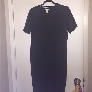 Olive green work dress