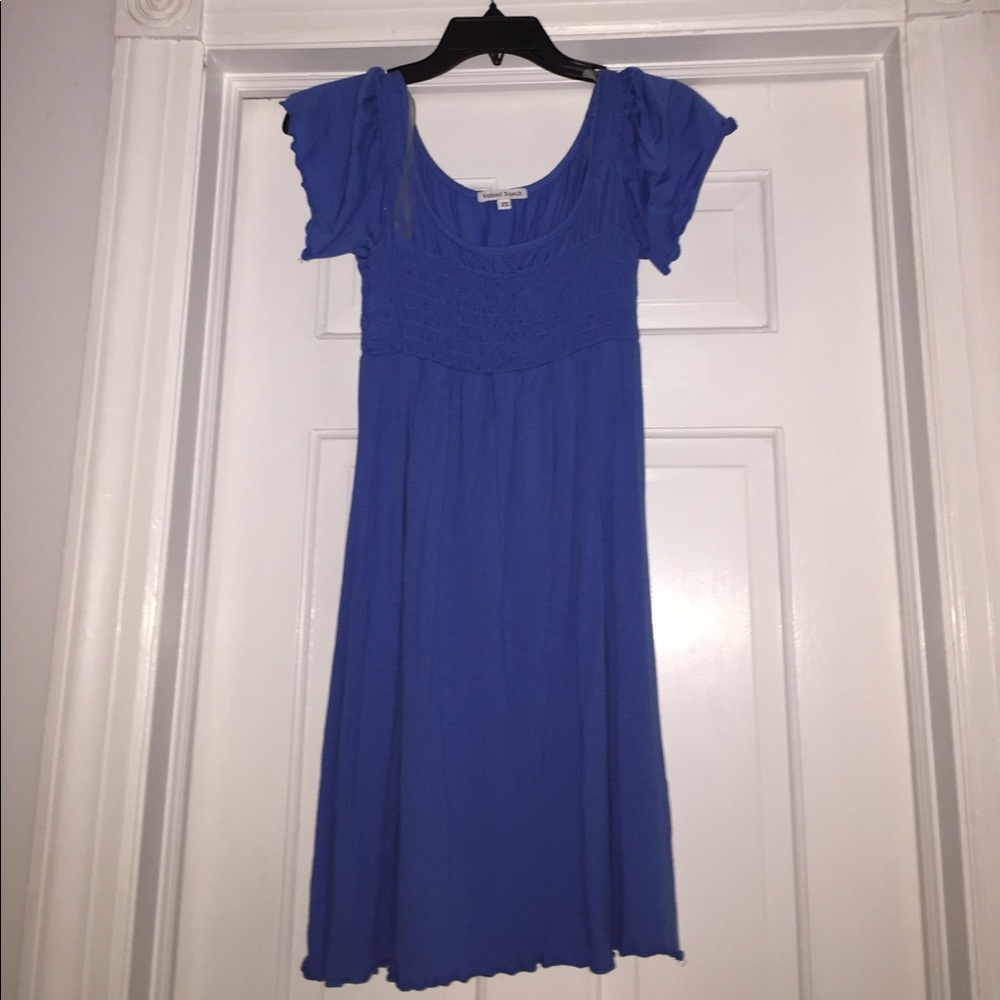 Blue dress