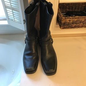 Frye harness boots!
