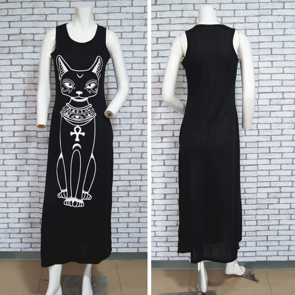 Dresses Egyptian Cat Maxi Dress Poshmark