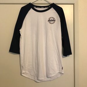 men's medium adidas 3/4 sleeve shirt