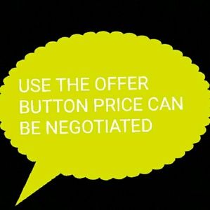 All offers will be taken notice