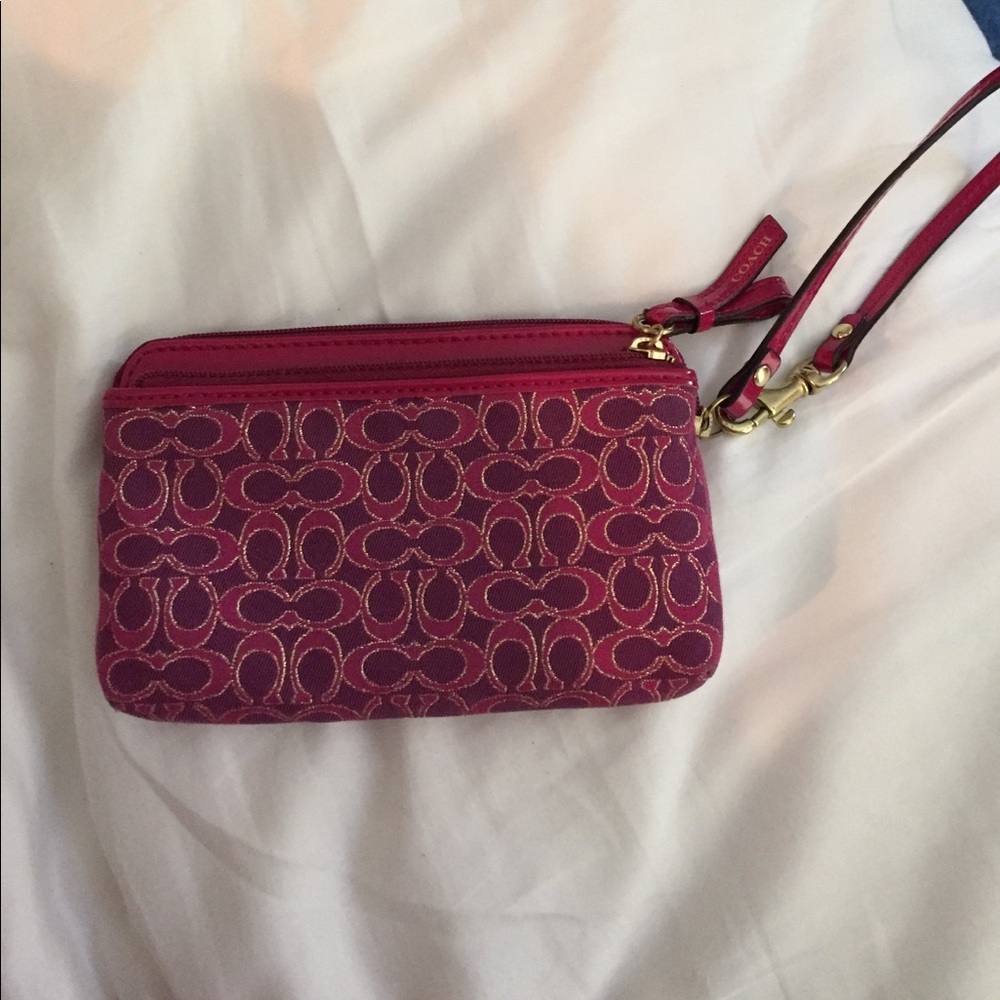 Coach wristlet