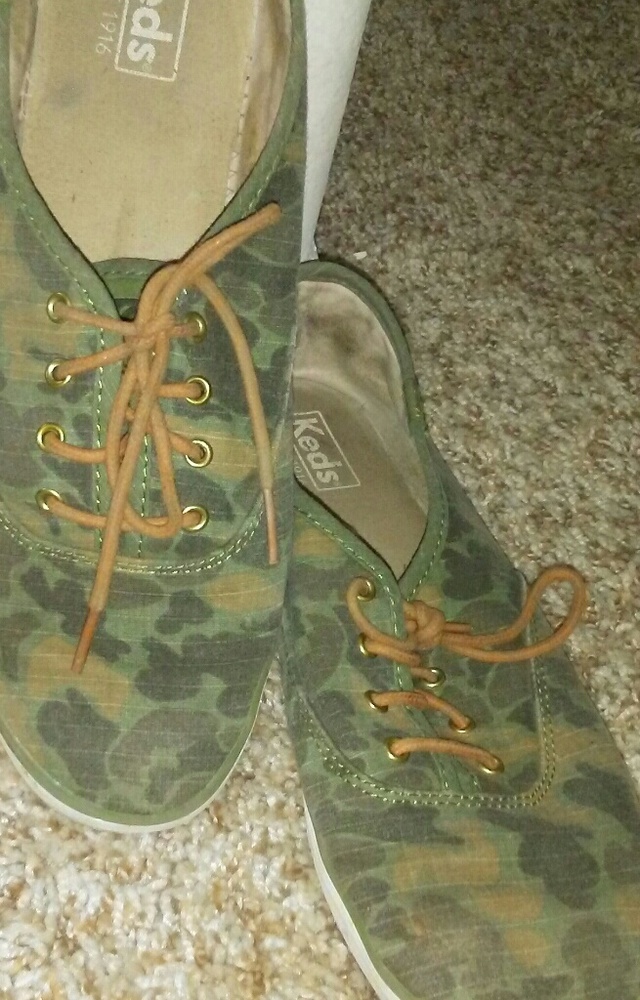 Camouflage Keds