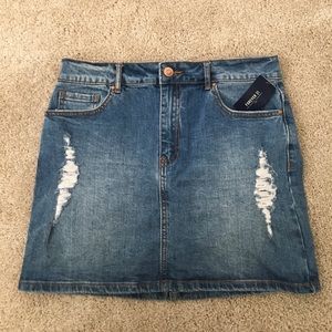 Forever 21 jean skirt