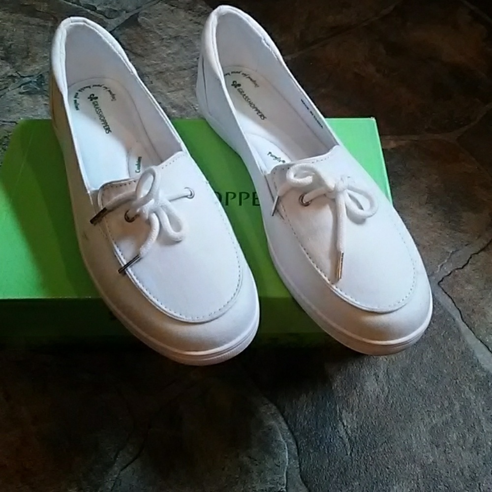 Canvas Grasshopper shoes