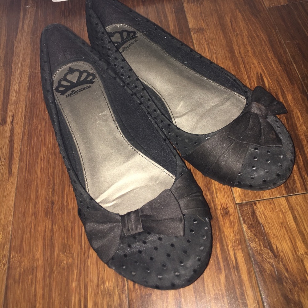 Fergalicious by Fergie black flats