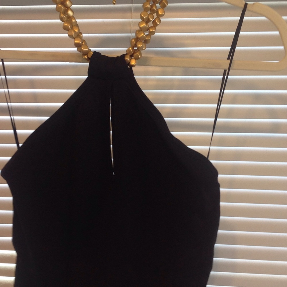 Beads halter top
