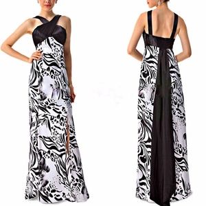 Women's Formal Full Length Halter Cocktail Dress