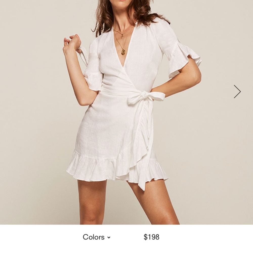 Kelsey Dress in White