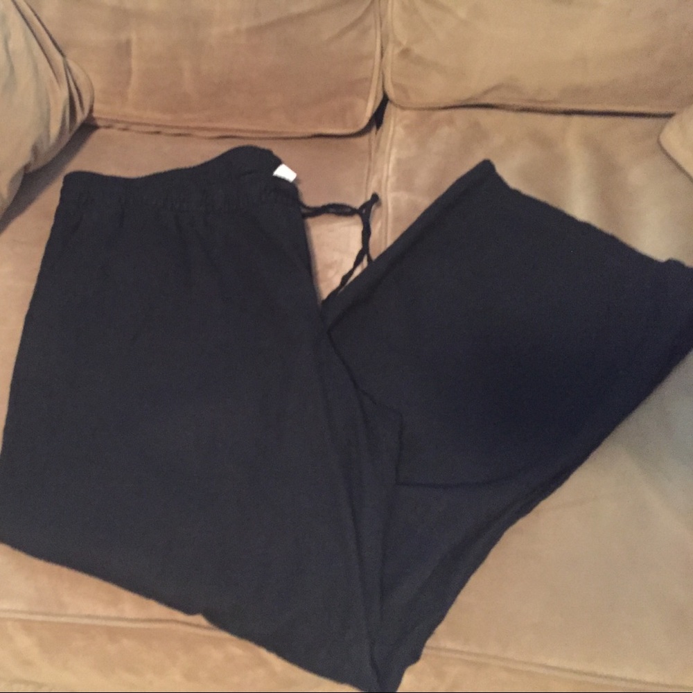 Old Navy Black linen pants