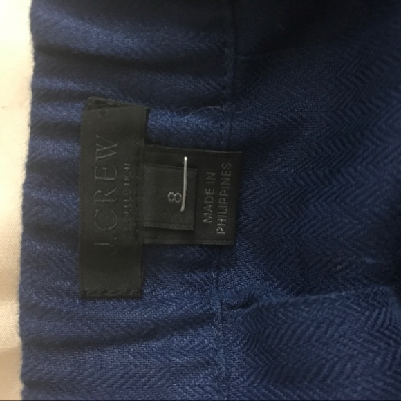 j.crew collection • stripe mix pleated midi skirt - Picture 6 of 6