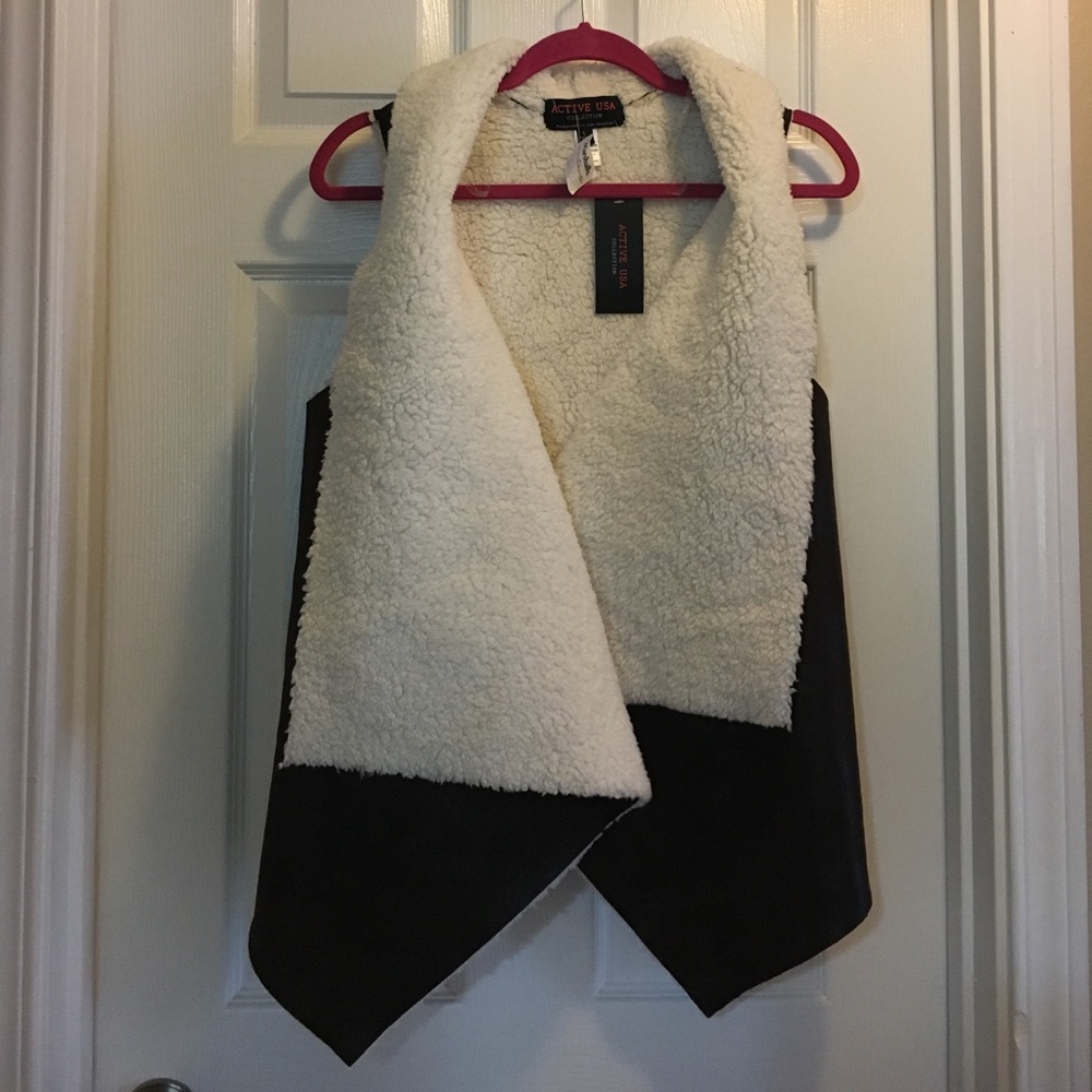 Fluffy Vest