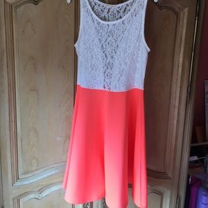 BRIGHT and FUN neon dress!!