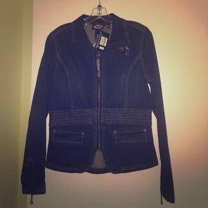 Women's small Harley Davidson denim jacket