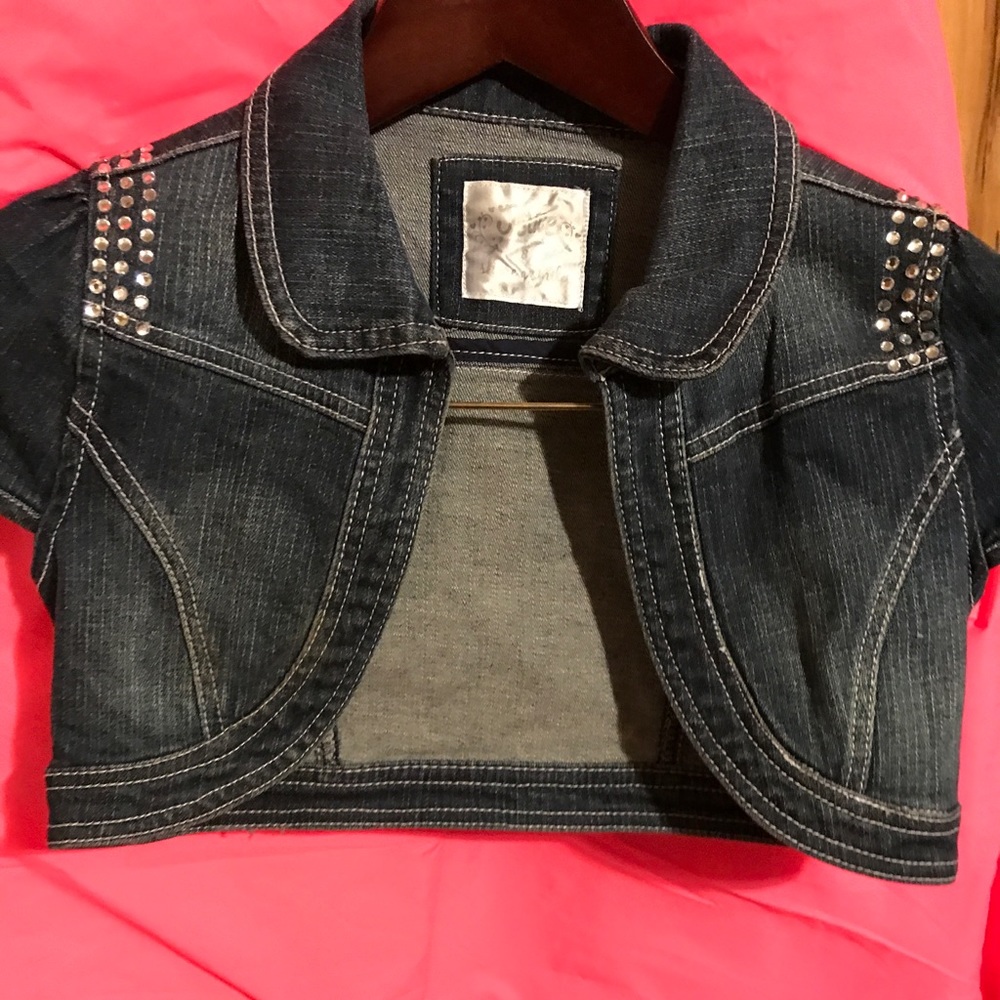Justice Jeans jacket Size 8