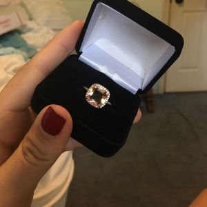 Morganite ring TRADED/ SOLD