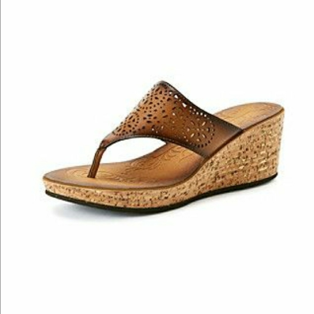 Wedged Flip Flops