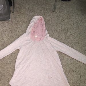 Roxy light pink hoodie