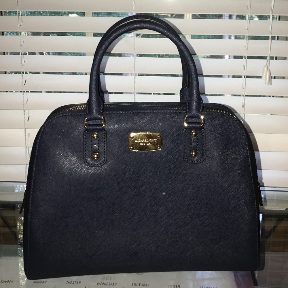 Perfect Condition Navy Blue Michael Kors tote