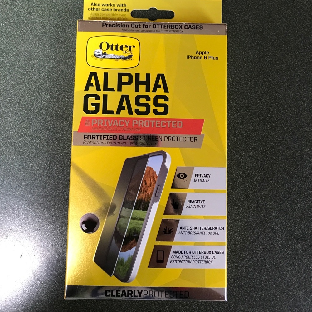 Alpha glass / privacy screen