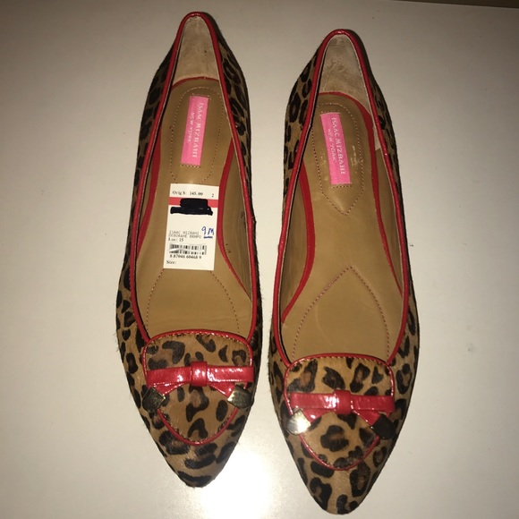 Issac Mizrahi New York Shoes - 🆕💜ISSAC MIZRAHI💜Pony Hair Leopard Loafers/Flats