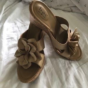 B.O.C Wedge Slip On Sandals