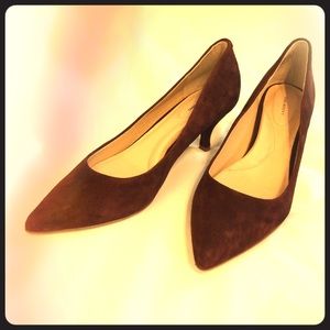 Lands' End Suede Pumps